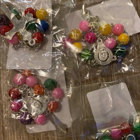 Rosary color Jesus bracelet charm - Picture 6 of 6